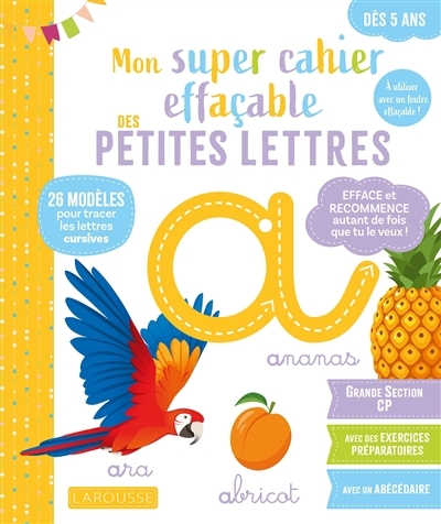 Mon grand cahier effaçable | 