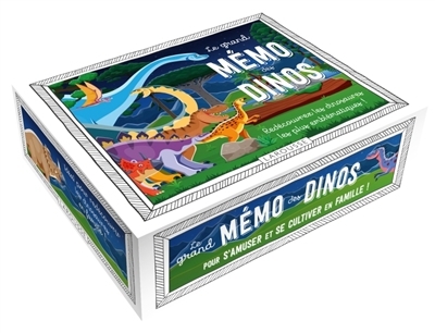 Grand mémo des Dinos (Le) | Jeux pour la famille 