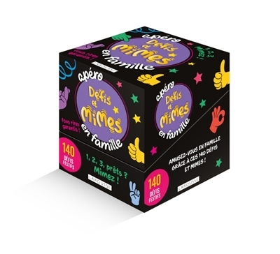 Apéro Défis mime en famille | Jeux d'ambiance