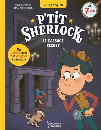 P'tit Sherlock - Le passage secret | Prévot, Pascal (Auteur) | Grootfontein, Art (Illustrateur)
