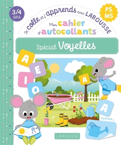 Mon cahier autocollants spécial voyelles : PS | 