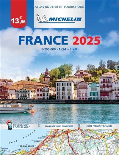 France 2025 : atlas routier et touristique | 