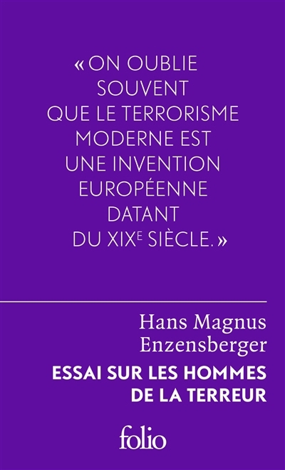 Essai sur les hommes de la terreur | Enzensberger, Hans Magnus