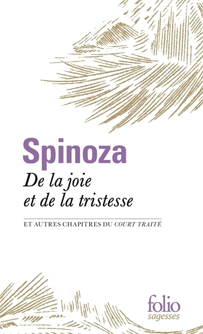 De la joie et de la tristesse | Spinoza, Baruch