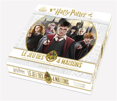 Harry Potter : le jeu des 4 maisons : à vous de jouer pour faire gagner votre maison ! | Jeux pour la famille 