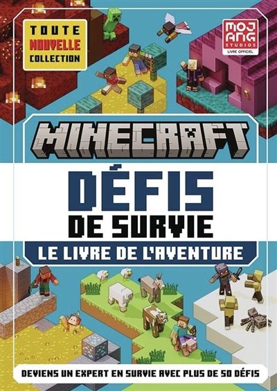 Minecraft, défis de survie : le livre de l'aventure | 