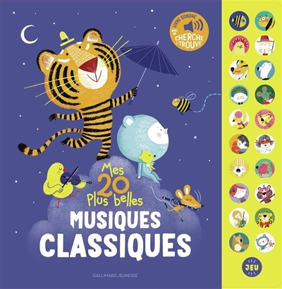 Mes 20 plus belles musiques classiques | Piu, Amandine (Illustrateur)