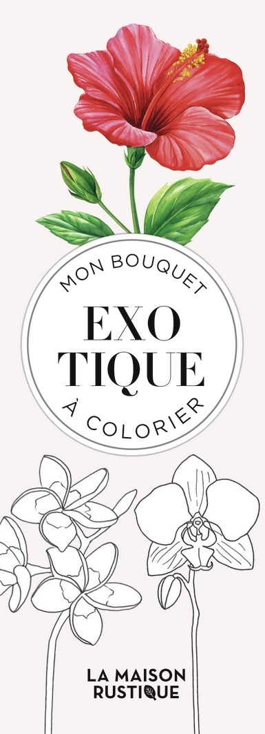 Mon bouquet exotique à colorier | 