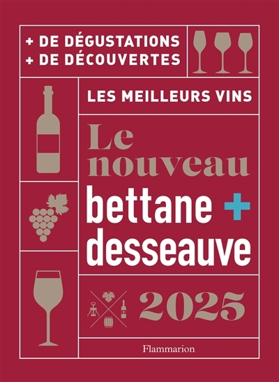 Nouveau Bettane + Desseauve 2025 : les meilleurs vins : + de dégustations, + de découvertes (Le) | Bettane, Michel (Auteur) | Desseauve, Thierry (Auteur)