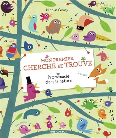 Mon premier cherche et trouve - Promenade dans la nature | Gouny, Nicolas (Illustrateur)