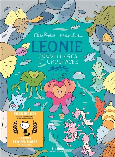 Léonie, coquillages et crustacés | Bordier, Elsa (Auteur) | Shanta, Elodie (Illustrateur)