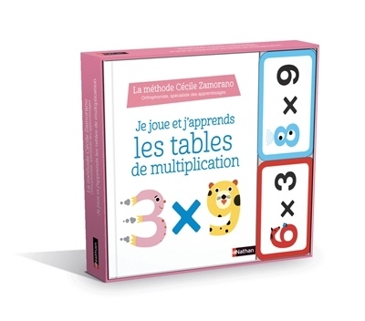 Je joue et j'apprends les tables de multiplication | Ressources et matériels