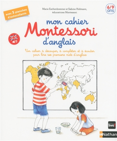 Mon cahier Montessori d'anglais | Eschenbrenner, Marie