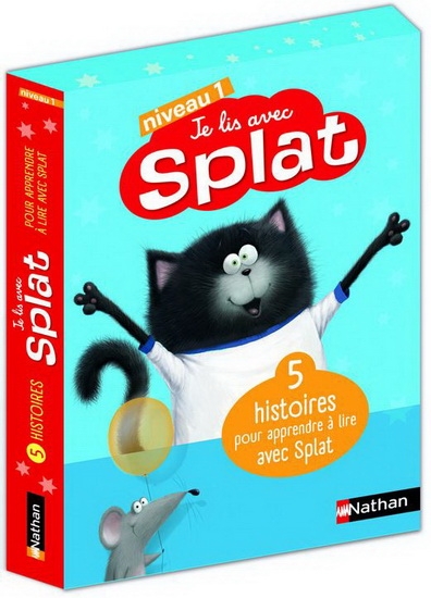 Coffret : Je lis avec Splat : Niveau 1 | Scotton, Rob