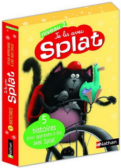 Coffret : Je lis avec Splat : Niveau 2 | Scotton, Rob