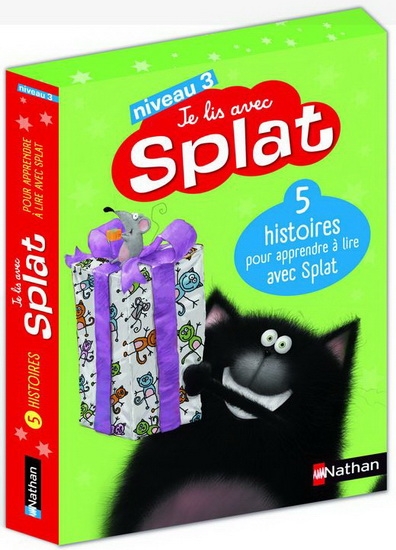 Coffret : Je lis avec Splat : Niveau 3 | Scotton, Rob