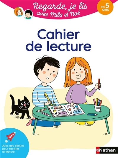 Cahier de lecture : dès 5 ans | Battut, Eric (Auteur) | Gribouille, Mary (Illustrateur) | Piffaretti, Marion (Illustrateur)