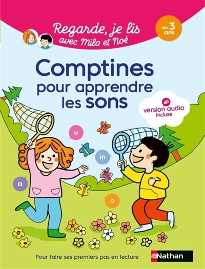 Comptines pour apprendre les sons : dès 3 ans | Battut, Eric (Auteur) | Desforges, Nathalie (Illustrateur)