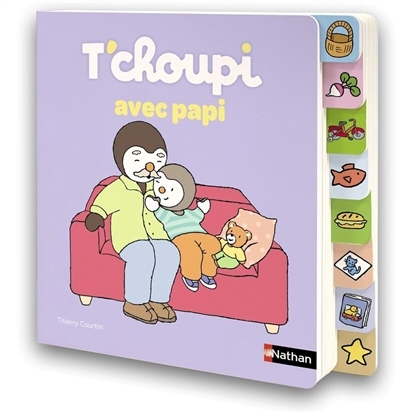 T'choupi : une journée avec papi | Courtin, Thierry (Auteur)