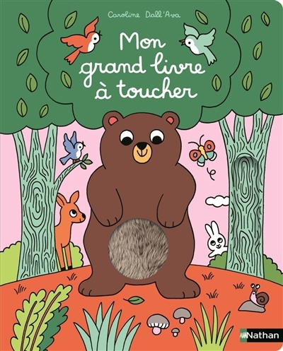 Mon grand livre à toucher | Dall'Ava, Caroline (Illustrateur)