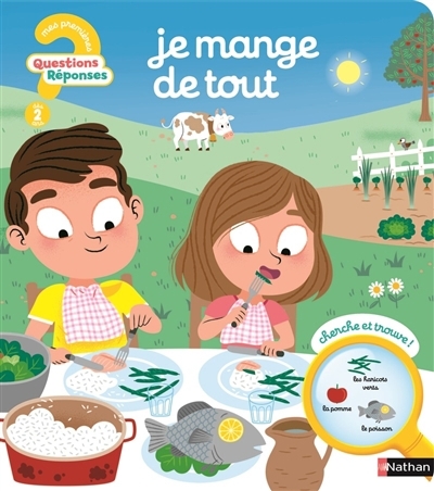 Je mange de tout | Guérive, Gaëlle (Auteur) | Bécue, Benjamin (Illustrateur)