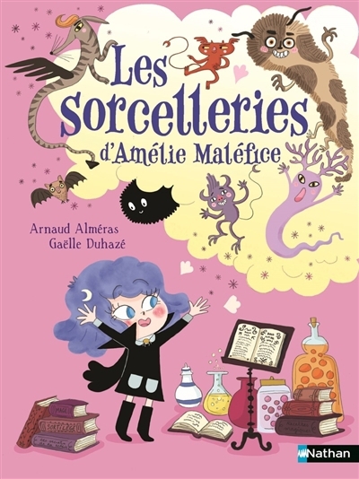 sorcelleries d'Amélie Maléfice (Les) | Alméras, Arnaud (Auteur) | Duhazé, Gaëlle (Illustrateur)