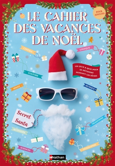 cahier des vacances de Noël (Le) | Pujos, Julie (Auteur)