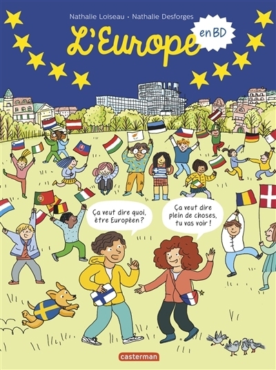 Tout en BD - L'Europe | Loiseau, Nathalie (Auteur) | Desforges, Nathalie (Illustrateur)