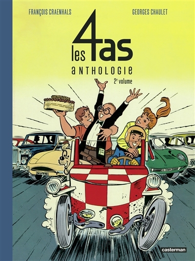 Les 4 as : anthologie T.02 | Chaulet, Georges (Auteur) | Craenhals, François (Illustrateur)