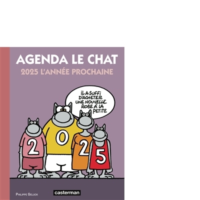 Agenda Le Chat 2025 | Geluck, Philippe (Auteur)