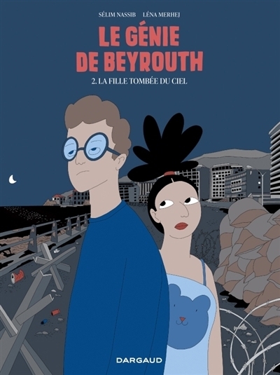 Le génie de Beyrouth T.02 - La fille tombée du ciel | Nassib, Sélim (Auteur) | Merhej, Lena (Illustrateur)