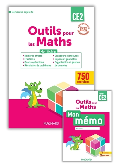 Outils pour les maths CE2 | Frey-Tournier, Marie-Laure | Reale-Bruyat, Françoise