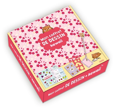 Kawaii : mon coffret de dessin | Jezewski, Mayumi