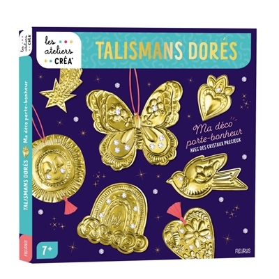 Talismans dorés : ma déco porte-bonheur avec des cristaux précieux | Bricolage divers