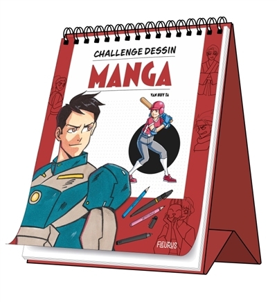 Manga : livre chevalet : + de 50 dessins en pas-à-pas et de super conseils ! | Ta, Van Huy (Auteur)