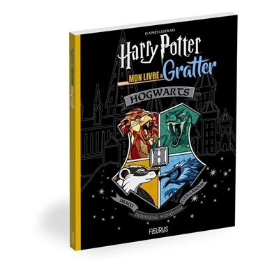 Mon livre à gratter Hogwarts : d'après les films Harry Potter | 