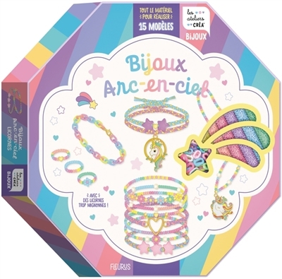 Bijoux arc-en-ciel : licornes | Bricolage divers