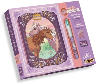 Mon coffret carnet collector Ranch Vanille | Papeterie fine
