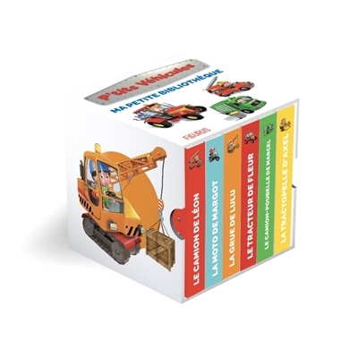 Ma petite bibliothèque P'tits véhicules | Bélineau, Nathalie | Beaumont, Emilie | Nesme, Alexis