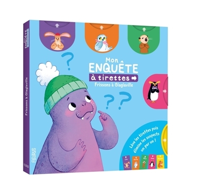 Mon enquête à tirettes - Frissons à Glaglaville | Prévot, Pascal (Auteur) | Lindley, Jo (Illustrateur)