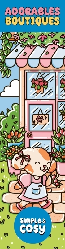 Adorables boutiques : marque-pages | Buan, Anaïs (Illustrateur)