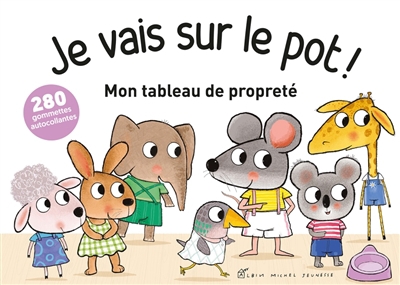 Je vais sur le pot ! : mon tableau de propreté | Ressources et matériels