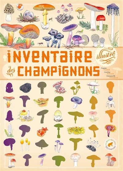 Inventaire illustré des champignons | Aladjidi, Virginie (Auteur) | Pellissier, Caroline (Auteur) | Tchoukriel, Emmanuelle (Illustrateur)