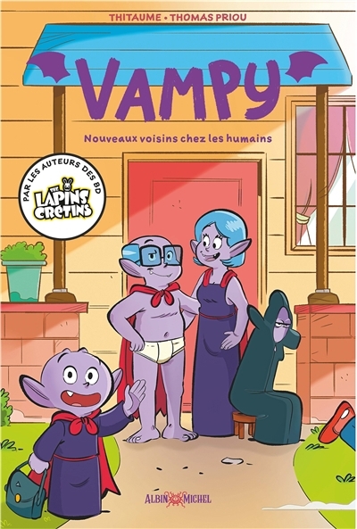 Vampy - Nouveaux voisins chez les humains | Thitaume (Auteur) | Priou, Thomas (Illustrateur)