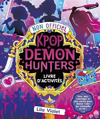 Kpop demon hunters : Livre d'activités | Violet, Lila