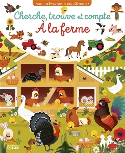 Cherche, trouve et compte : À la ferme | Giordano, Marzia