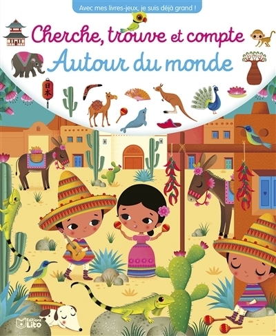Cherche, trouve et compte : Autour du monde | Giordano, Marzia