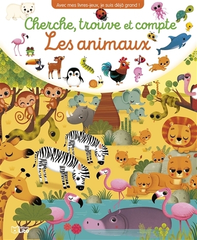 Cherche, trouve et compte : Les animaux | Giordano, Marzia