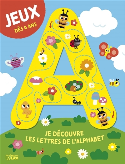 Je découvre les lettres de l'alphabet : jeux | Fleury, Marine (Illustrateur)
