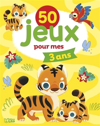 50 jeux pour mes 3 ans | Gey Trenado, Eva Maria (Illustrateur)